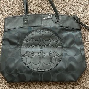 COACH shoulder tote